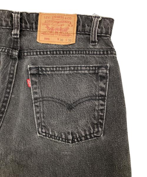 LEVI'S（リーバイス）LEVI'S (リーバイス) ［古着］505デニムパンツ ブラック サイズ:W30×L30の古着・服飾アイテム