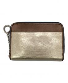 HIROKO HAYASHI（ヒロコ ハヤシ）の古着「ジップウォレット」｜シルバー