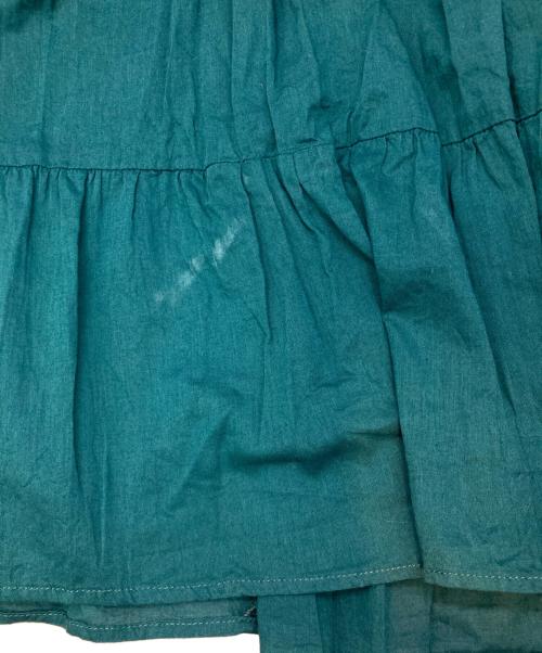 URBAN RESEARCH（アーバンリサーチ）URBAN RESEARCH (アーバンリサーチ) ティアードクリンクルワンピース グリーン サイズ:FREEの古着・服飾アイテム