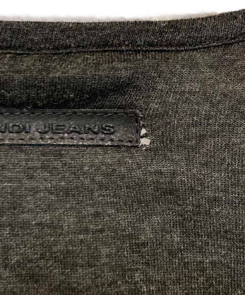 FENDI（フェンディ）FENDI (フェンディ) ノーカラージャケット グレー サイズ:42の古着・服飾アイテム