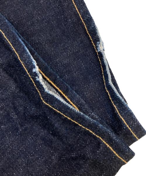 Hysteric Glamour（ヒステリックグラマー）Hysteric Glamour (ヒステリックグラマー) リジットデニム ストレートバギーパンツ インディゴ サイズ:34の古着・服飾アイテム