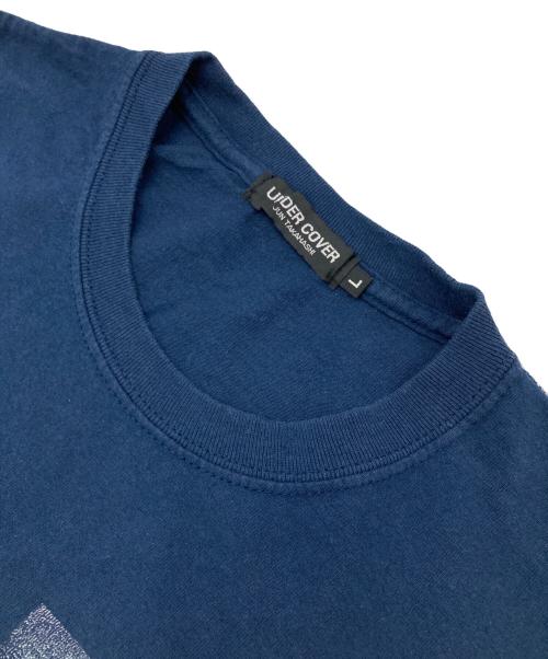 UNDERCOVER（アンダーカバー）UNDERCOVER (アンダーカバー) プリントカットソー ネイビー サイズ:Lの古着・服飾アイテム