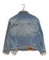 SUPREME (シュプリーム) Fuck Stitch Denim Trucker Jacket インディゴ サイズ:M：40000円