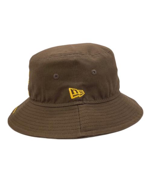 New Era（ニューエラ）New Era (ニューエラ) TAKAHIROMIYASHITA TheSoloIst. (タカヒロミヤシタ ザソロイスト) Bucket-01.(I AM THE PADRES) ブラウン サイズ:MEDIUM/LARGEの古着・服飾アイテム