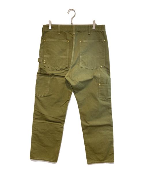 HUMAN MADE（ヒューマンメイド）HUMAN MADE (ヒューマンメイド) DUCK PAINTER PANTS オリーブ サイズ:Lの古着・服飾アイテム