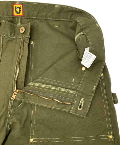 HUMAN MADE（ヒューマンメイド）HUMAN MADE (ヒューマンメイド) DUCK PAINTER PANTS オリーブ サイズ:Lの古着・服飾アイテム
