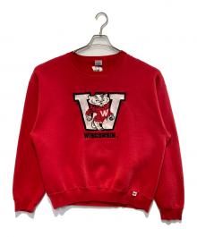 RUSSELL ATHLETIC（ラッセルアスレチック）の古着「［古着］クルーネックスウェット」｜レッド