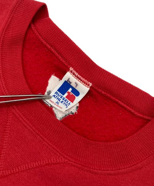RUSSELL ATHLETIC（ラッセルアスレチック）RUSSELL ATHLETIC (ラッセルアスレチック) ［古着］クルーネックスウェット レッド サイズ:XLの古着・服飾アイテム