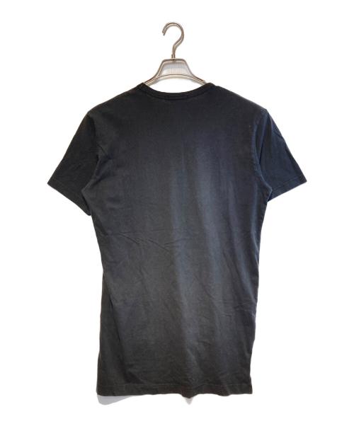 COMME des GARCONS SHIRT（コムデギャルソンシャツ）COMME des GARCONS SHIRT (コムデギャルソンシャツ) サイドスリットS/Sカットソー ブラック サイズ:Xの古着・服飾アイテム