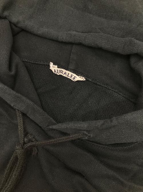 AURALEE（オーラリー）AURALEE (オーラリー) SUPER SOFT SWEAT BIG P/O PARKA ブラック サイズ:4の古着・服飾アイテム