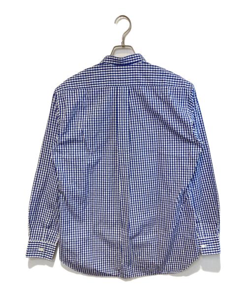 COMME des GARCONS SHIRT（コムデギャルソンシャツ）COMME des GARCONS SHIRT (コムデギャルソンシャツ) チェックシャツ ブルー サイズ:Mの古着・服飾アイテム