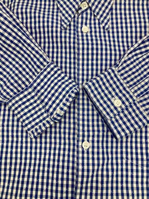 COMME des GARCONS SHIRT（コムデギャルソンシャツ）COMME des GARCONS SHIRT (コムデギャルソンシャツ) チェックシャツ ブルー サイズ:Mの古着・服飾アイテム