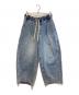 JOURNAL STANDARD（ジャーナルスタンダード）の古着「イージーデニムワイドパンツ」｜インディゴ