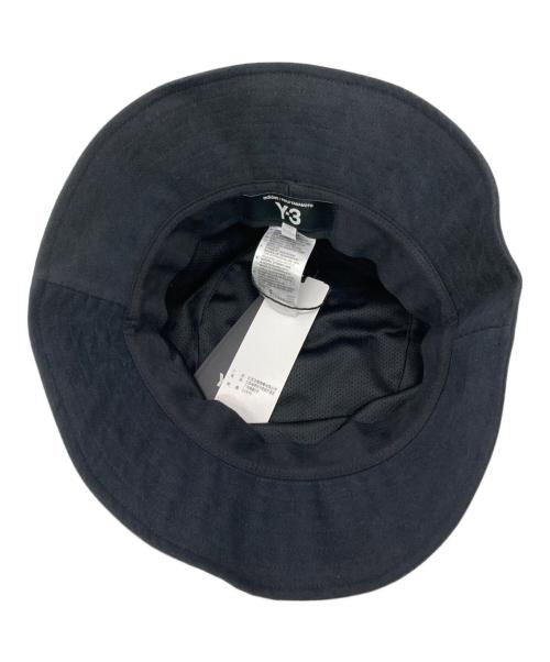 Y-3（ワイスリー）Y-3 (ワイスリー) 3-STRIPES BUCKET HAT ブラックの古着・服飾アイテム