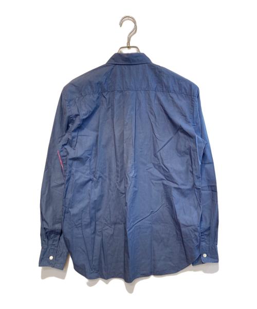 COMME des GARCONS HOMME DEUX（コムデギャルソン オム ドゥ）COMME des GARCONS HOMME DEUX (コムデギャルソン オム ドゥ) シャツ ピンク×ネイビー サイズ:Mの古着・服飾アイテム