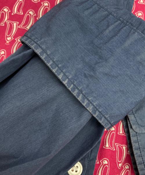 COMME des GARCONS HOMME DEUX（コムデギャルソン オム ドゥ）COMME des GARCONS HOMME DEUX (コムデギャルソン オム ドゥ) シャツ ピンク×ネイビー サイズ:Mの古着・服飾アイテム