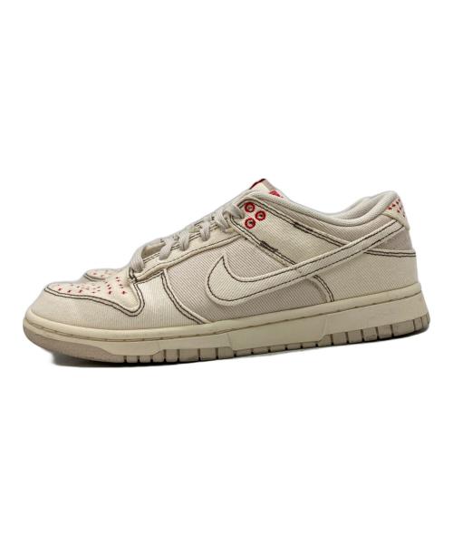 NIKE（ナイキ）NIKE (ナイキ) DUNK LOW RETRO SE ホワイト×レッド サイズ:US6.5の古着・服飾アイテム