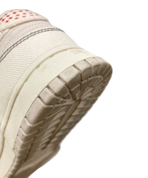 NIKE（ナイキ）NIKE (ナイキ) DUNK LOW RETRO SE ホワイト×レッド サイズ:US6.5の古着・服飾アイテム
