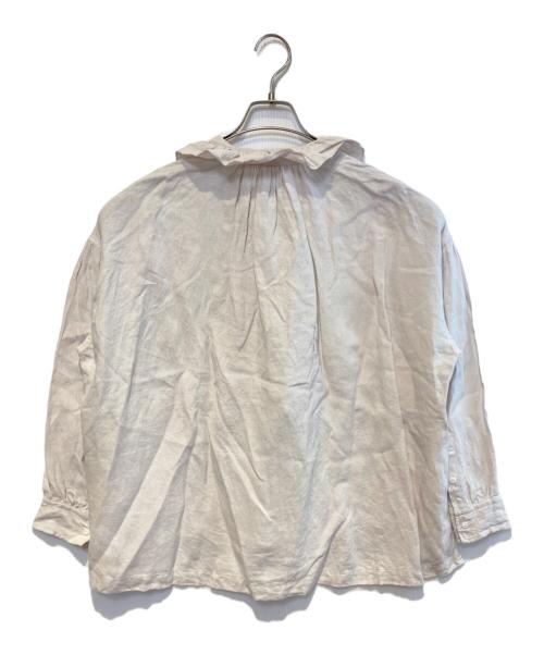 Toujours（トゥジュー）Toujours (トゥジュー) Ruffle Shirt ピンク サイズ:1の古着・服飾アイテム