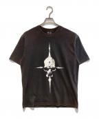 THUG CLUBサグ クラブ）の古着「グラフィックプリントTシャツ」｜ブラウン