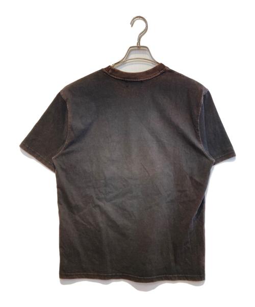THUG CLUB（サグ クラブ）THUG CLUB (サグ クラブ) グラフィックプリントTシャツ ブラウン サイズ:2の古着・服飾アイテム