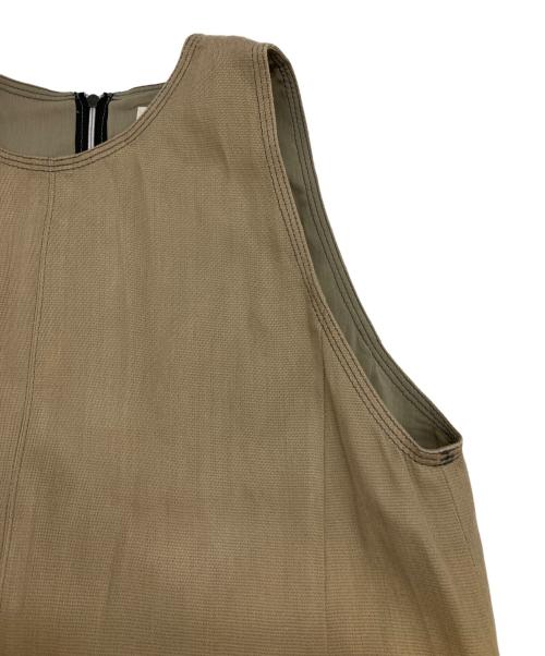 IENA（イエナ）IENA (イエナ) COTTON-KAPOKマキシワンピース ベージュ サイズ:FREEの古着・服飾アイテム