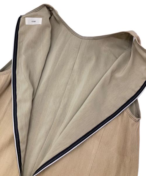 IENA（イエナ）IENA (イエナ) COTTON-KAPOKマキシワンピース ベージュ サイズ:FREEの古着・服飾アイテム