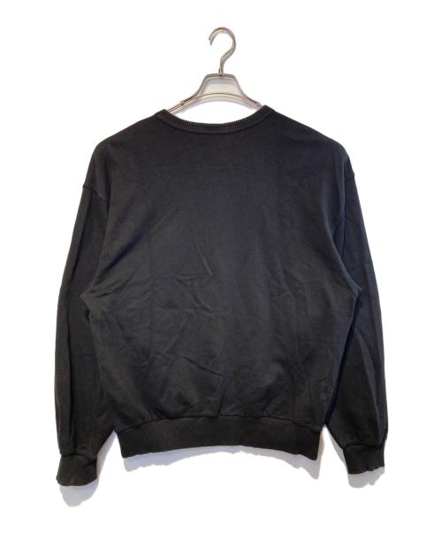 DRIES VAN NOTEN（ドリスヴァンノッテン）DRIES VAN NOTEN (ドリスヴァンノッテン) クルーネックスウェット ブラック サイズ:Sの古着・服飾アイテム