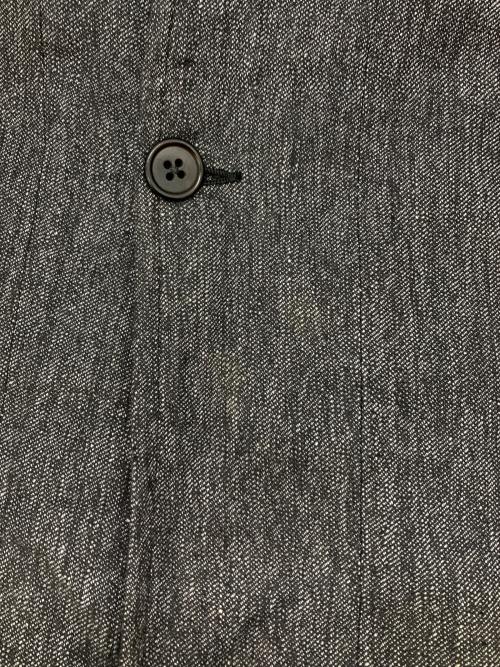 LESOTEX（レオテックス）LESOTEX (レオテックス) ［古着］ブラックシャンブレーアトリエコート ブラック サイズ:16の古着・服飾アイテム