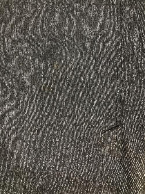 LESOTEX（レオテックス）LESOTEX (レオテックス) ［古着］ブラックシャンブレーアトリエコート ブラック サイズ:16の古着・服飾アイテム