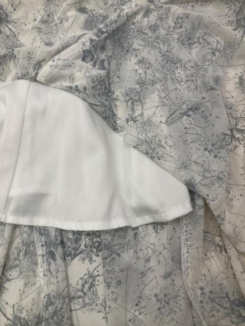 riu（リウ）riu (リウ) Toile de Jouy dress ホワイト サイズ:FREEの古着・服飾アイテム