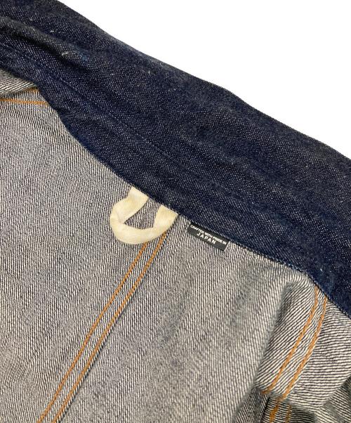 CANTON OVERALLS（キャントンオーバーオールズ）CANTON OVERALLS (キャントンオーバーオールズ) DENIM COVERALL JACKET インディゴ サイズ:38の古着・服飾アイテム