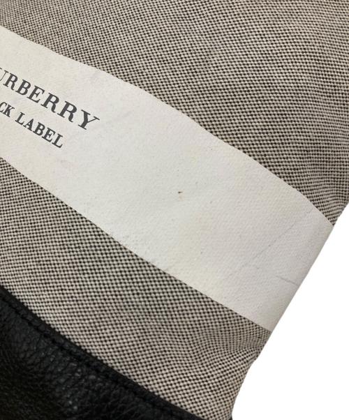 BURBERRY BLACK LABEL（バーバリーブラックレーベル）BURBERRY BLACK LABEL (バーバリーブラックレーベル) ショルダーバッグ ベージュ×ブラックの古着・服飾アイテム