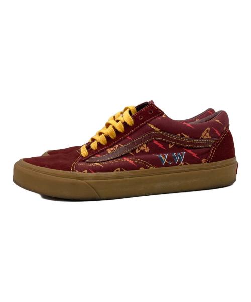 VANS（バンズ）VANS (バンズ) Vivienne Westwood ANGLOMANIA (ヴィヴィアンウエストウッドアングロマニア) OLD SKOOL ボルドー サイズ:US　Man9.5の古着・服飾アイテム