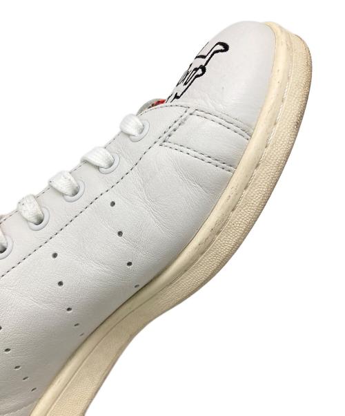 adidas（アディダス）adidas (アディダス) Keith Haring (キースヘリング) スタンスミス グレー×オレンジ サイズ:US10の古着・服飾アイテム