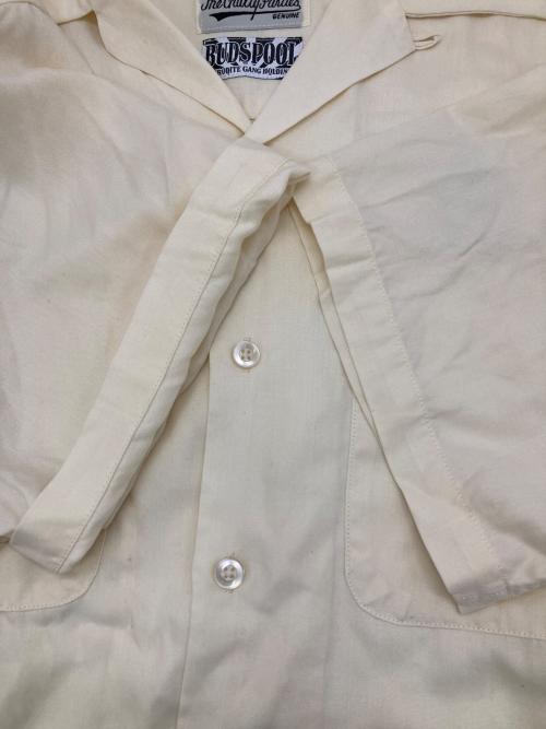 WACKO MARIA（ワコマリア）WACKO MARIA (ワコマリア) BUDS POOL (バッズプール) 50's shirt アイボリー サイズ:Lの古着・服飾アイテム