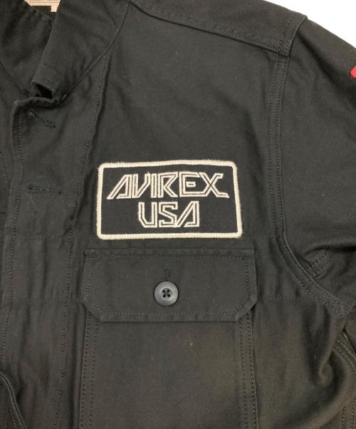 AVIREX（アヴィレックス）AVIREX (アヴィレックス) オールインワン ブラック サイズ:Mの古着・服飾アイテム