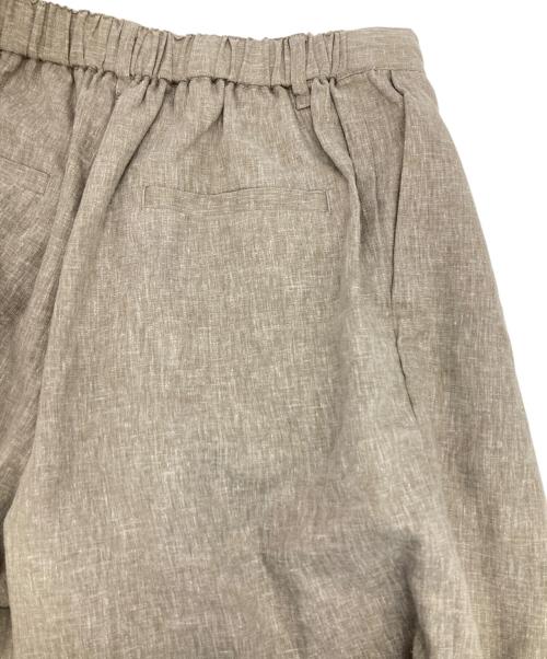 Natural by clip（ナチュラル バイ クリップ）Natural by clip (ナチュラル バイ クリップ) フレアミドルジャケット×ワイドストレートパンツ ベージュ サイズ:Free 未使用品の古着・服飾アイテム