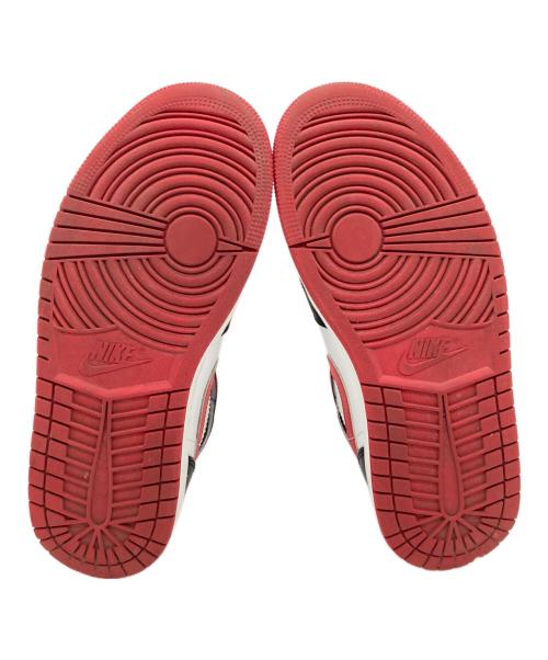 NIKE（ナイキ）NIKE (ナイキ) Air Jordan 1 Mid ホワイト×レッド サイズ:US7.5の古着・服飾アイテム
