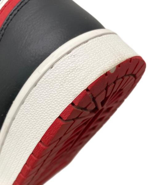 NIKE（ナイキ）NIKE (ナイキ) Air Jordan 1 Mid ホワイト×レッド サイズ:US7.5の古着・服飾アイテム