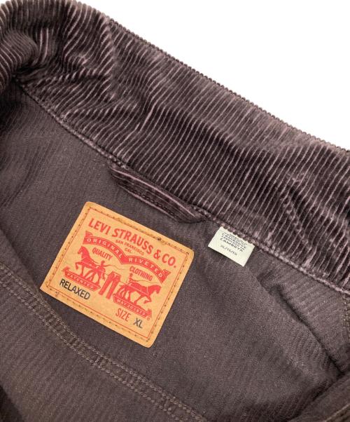 LEVI'S（リーバイス）LEVI'S (リーバイス) WORKWEAR SUNRISEトラッカージャケット ブラウン サイズ:XLの古着・服飾アイテム