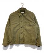 waiperワイパー）の古着「A-2デッキジャケット」｜オリーブ