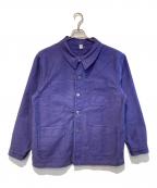 le travailleur galliceル・トラヴァイユール・ガリス）の古着「Moleskin Work Jacket」｜ネイビー