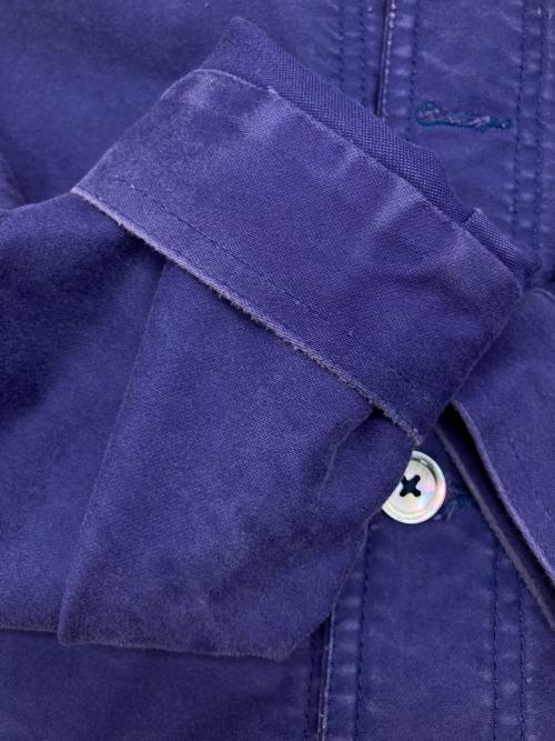 le travailleur gallice（ル・トラヴァイユール・ガリス）le travailleur gallice (ル・トラヴァイユール・ガリス) Moleskin Work Jacket ネイビー サイズ:6の古着・服飾アイテム