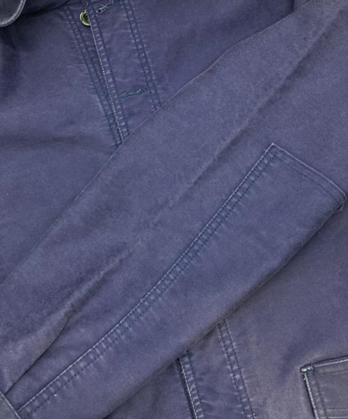 le travailleur gallice（ル・トラヴァイユール・ガリス）le travailleur gallice (ル・トラヴァイユール・ガリス) Moleskin Work Jacket ネイビー サイズ:6の古着・服飾アイテム