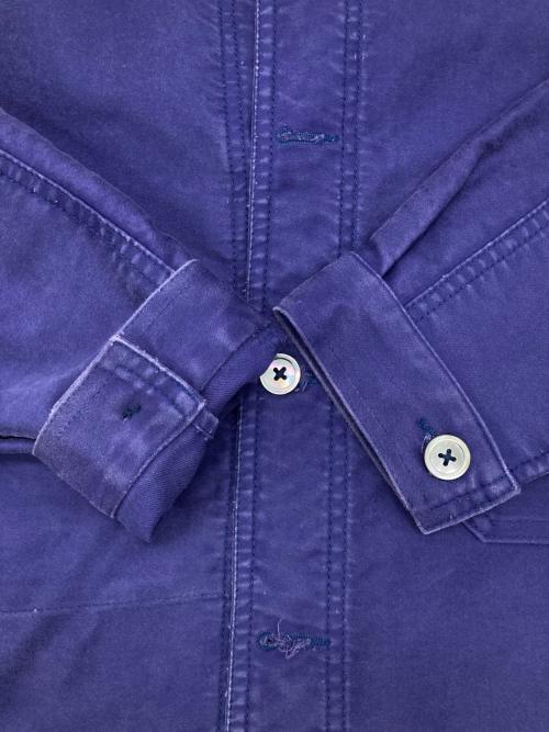 le travailleur gallice（ル・トラヴァイユール・ガリス）le travailleur gallice (ル・トラヴァイユール・ガリス) Moleskin Work Jacket ネイビー サイズ:6の古着・服飾アイテム