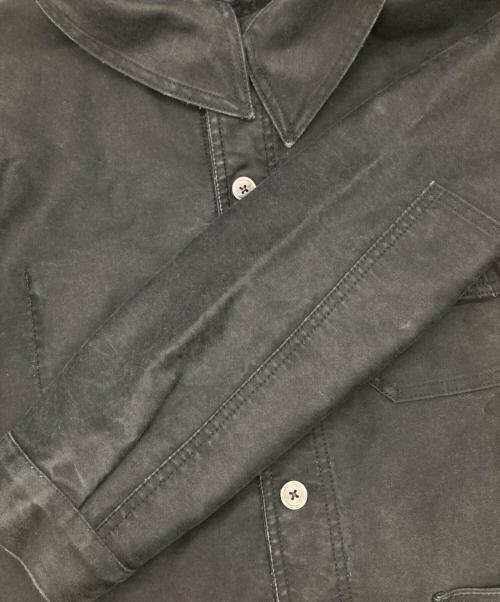 le travailleur gallice（ル・トラヴァイユール・ガリス）le travailleur gallice (ル・トラヴァイユール・ガリス) Moleskin Work Jacket ブラック サイズ:6の古着・服飾アイテム