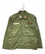 waiperワイパー）の古着「M-43 HBTコンバットジャケット」｜オリーブ