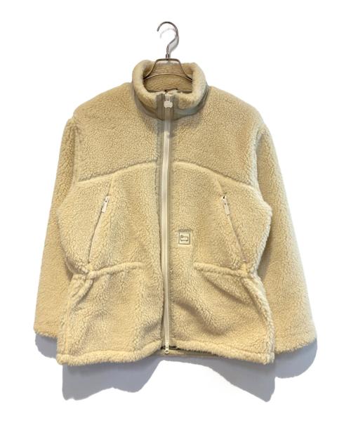 WOOLRICH（ウールリッチ）WOOLRICH (ウールリッチ) TERRA PILE MIDDLE JACKET アイボリー サイズ:Mの古着・服飾アイテム