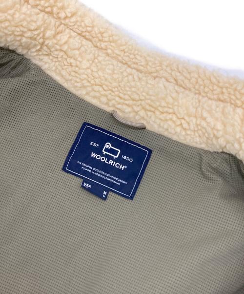WOOLRICH（ウールリッチ）WOOLRICH (ウールリッチ) TERRA PILE MIDDLE JACKET アイボリー サイズ:Mの古着・服飾アイテム